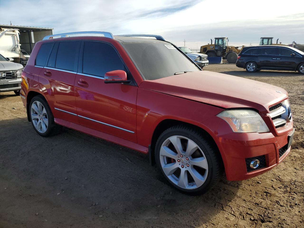 2010 Mercedes-benz Glk 350 4matic Red vin: WDCGG8HB3AF459319