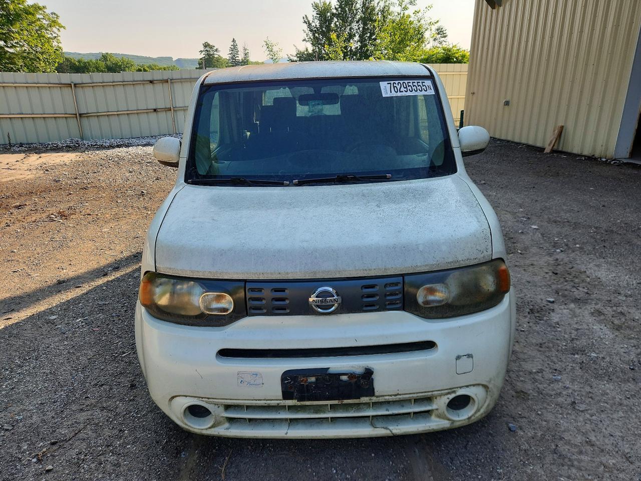 2009 Nissan Cube 1.8 White vin: JN8AZ28R89T127989