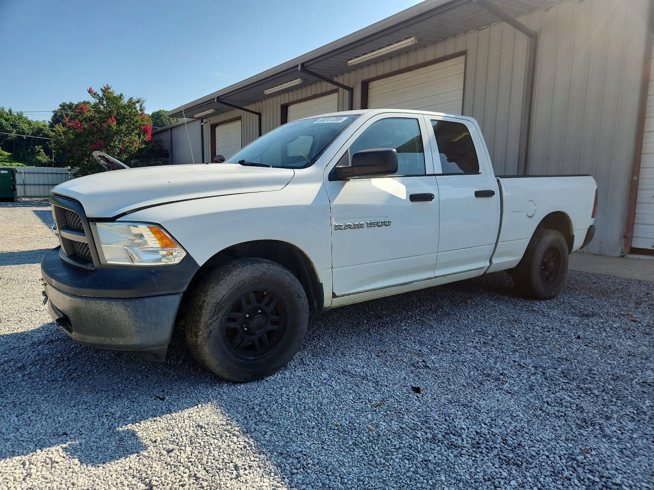2012 Dodge Ram 1500 St White vin: 1C6RD7FP0CS324719