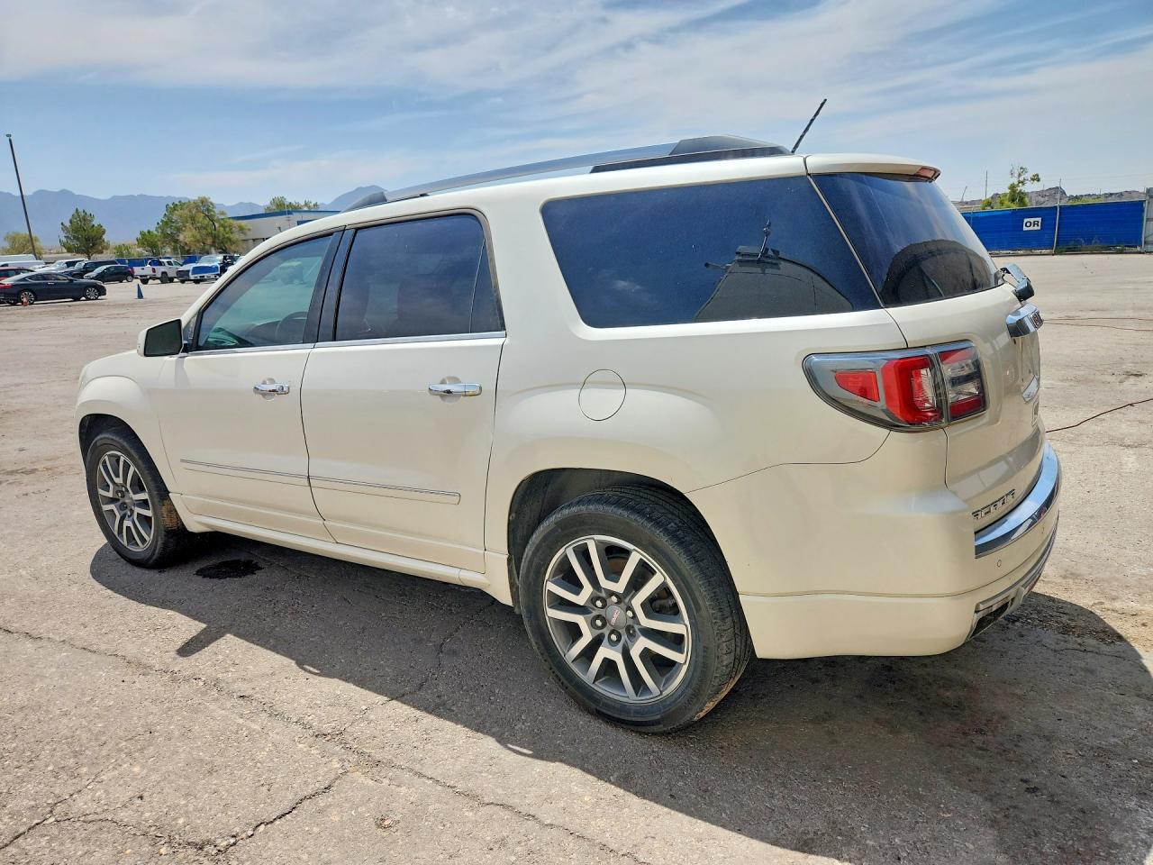 2014 Gmc Acadia Denali Белый vin: 1GKKVTKD7EJ358889