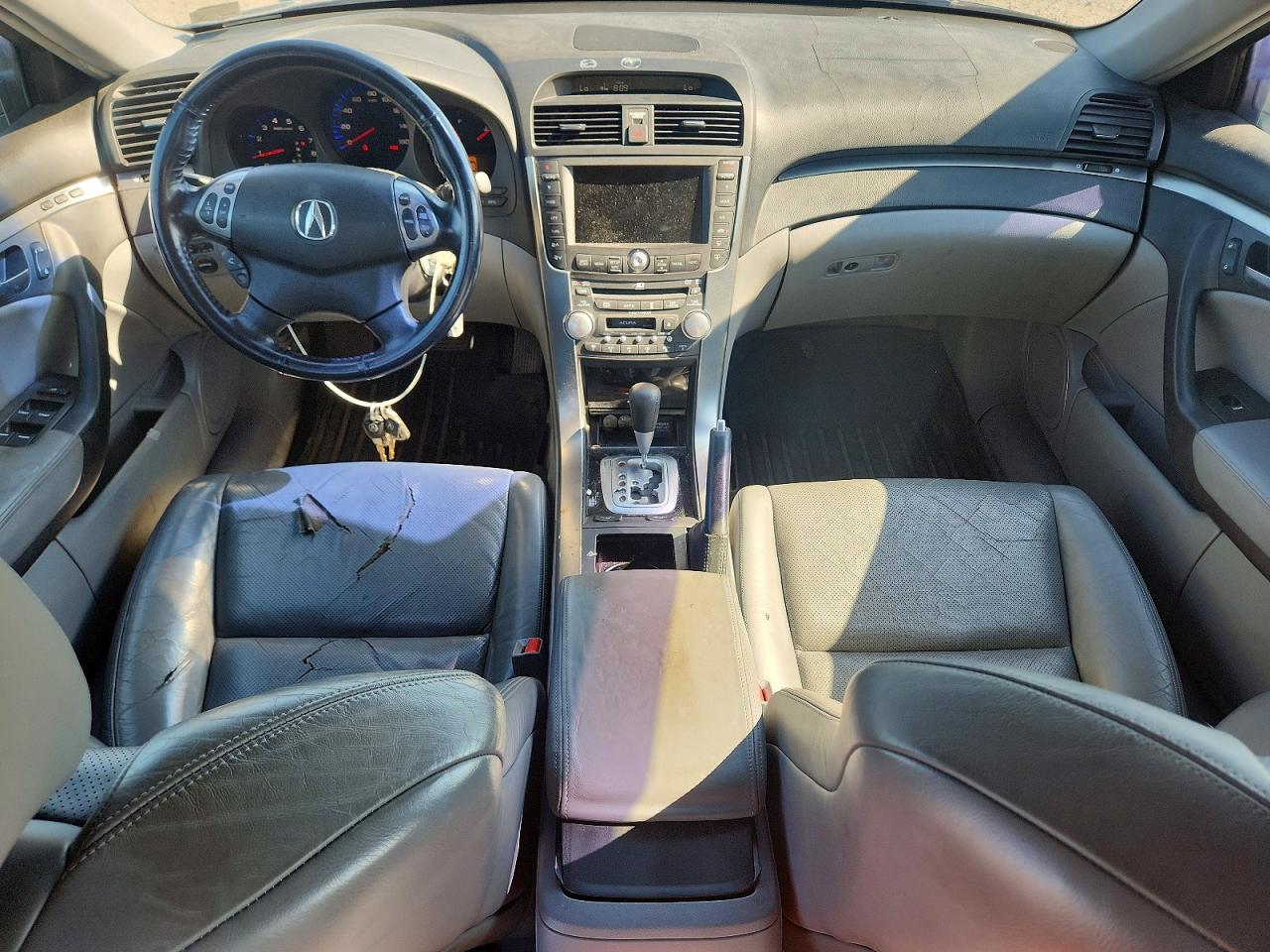 2006 Acura 3.2tl Gray vin: 19UUA66226A023357