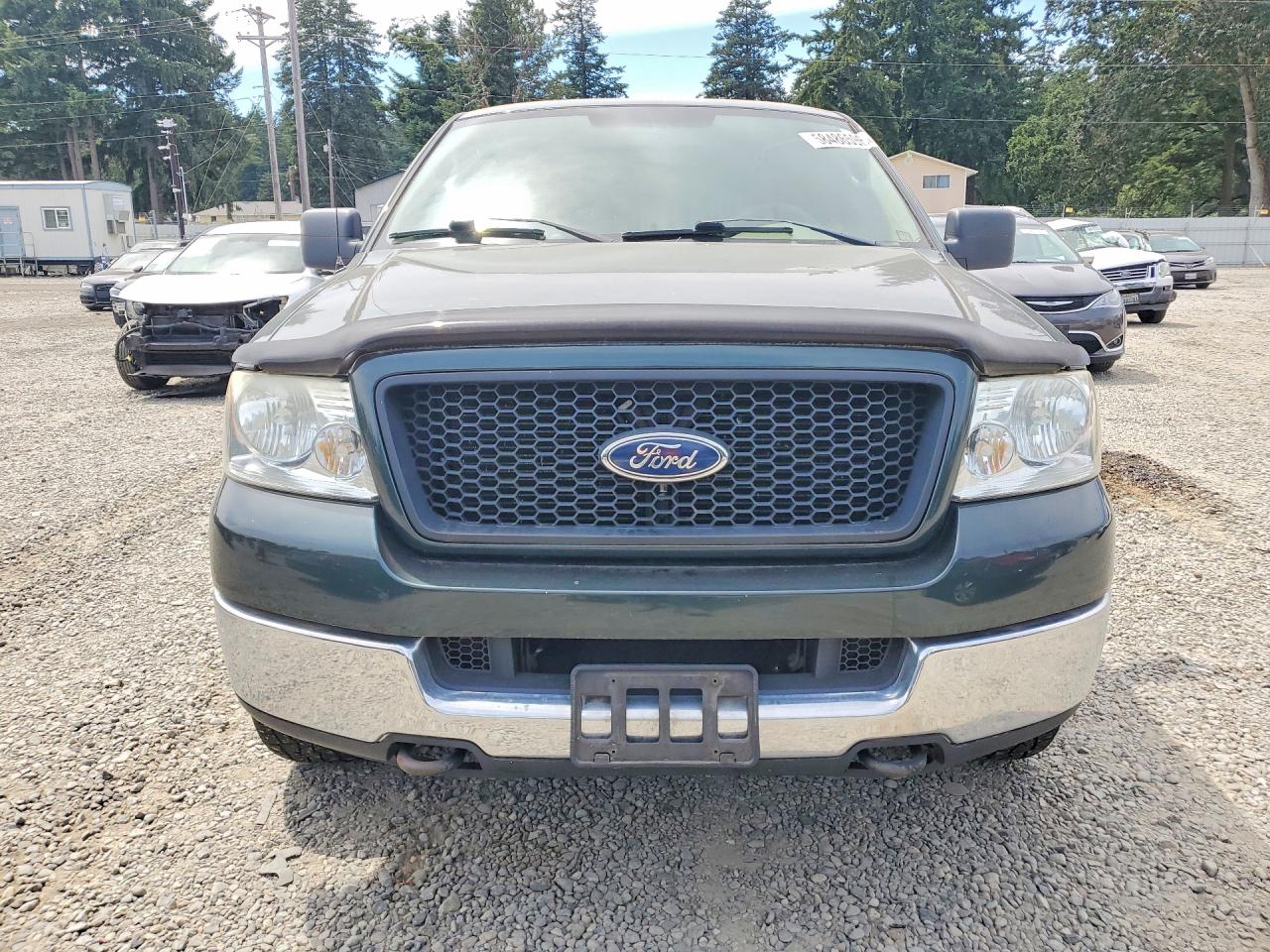 2005 Ford F150 Green vin: 1FTPX14565NB02807