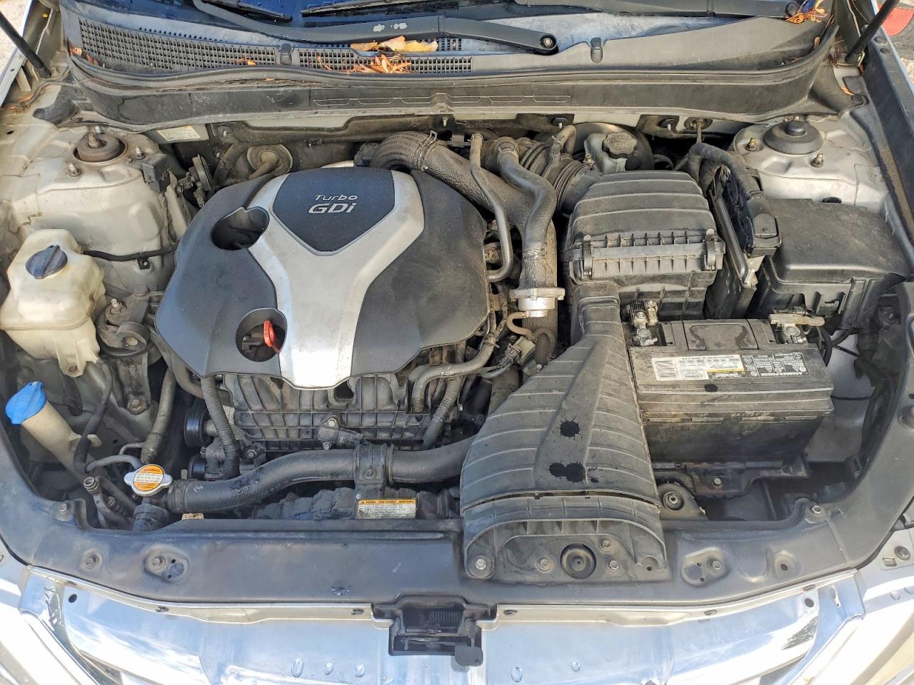 2012 Hyundai Sonata Se 2.0t Silver vin: 5NPEC4ABXCH423731