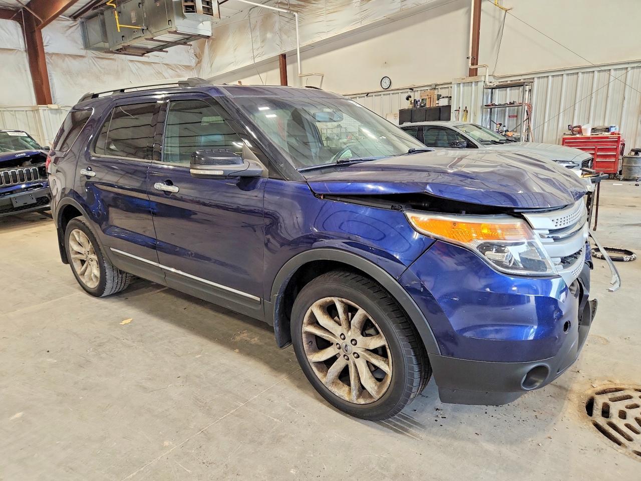 2011 Ford Explorer Xlt Blue vin: 1FMHK8D85BGA30824