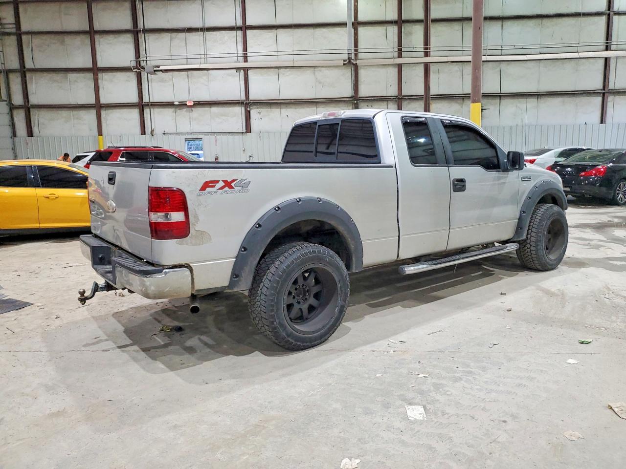 2007 Ford F150 Silver vin: 1FTPX14V27FA28122