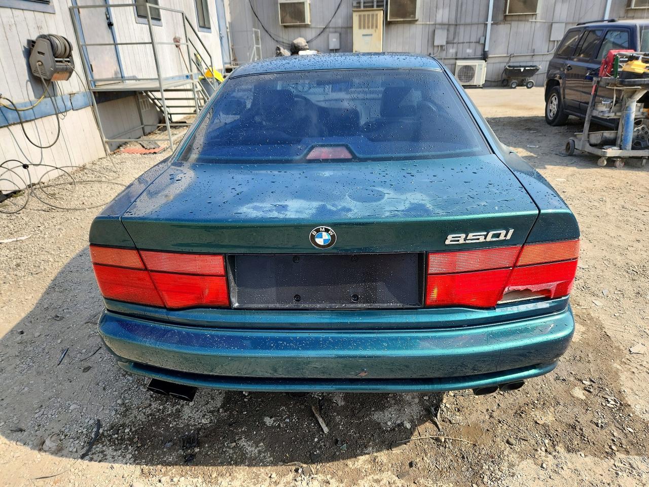 1992 Bmw 850 I Automatic Зеленый vin: WBAEG2318NCB74213