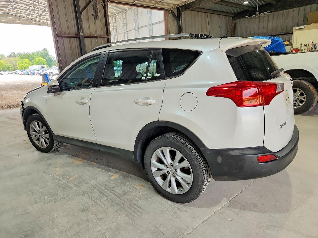2013 Toyota Rav4 Limited White vin: 2T3DFREV8DW085096