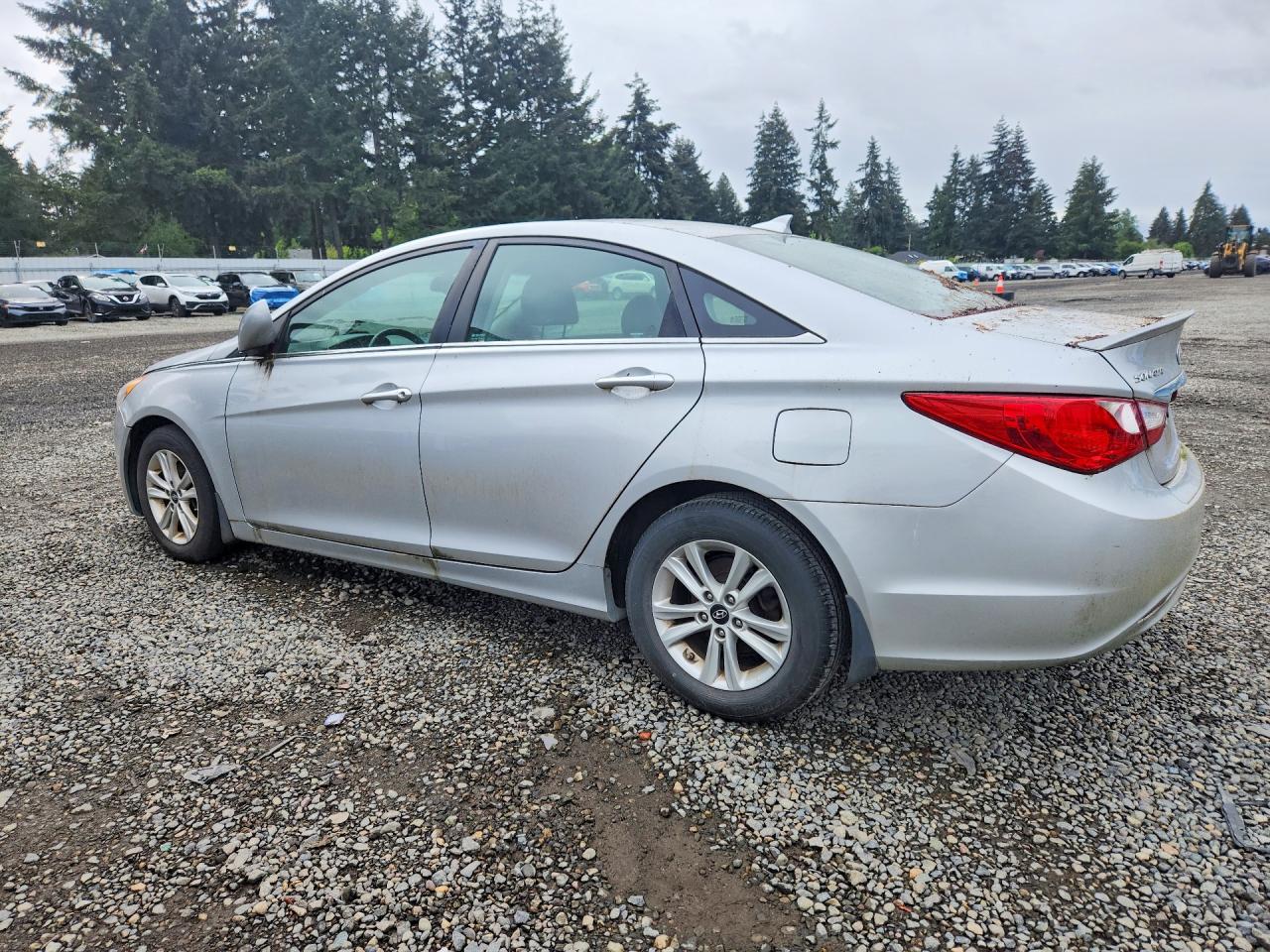2013 Hyundai Sonata Gls Silver vin: 5NPEB4AC0DH805991