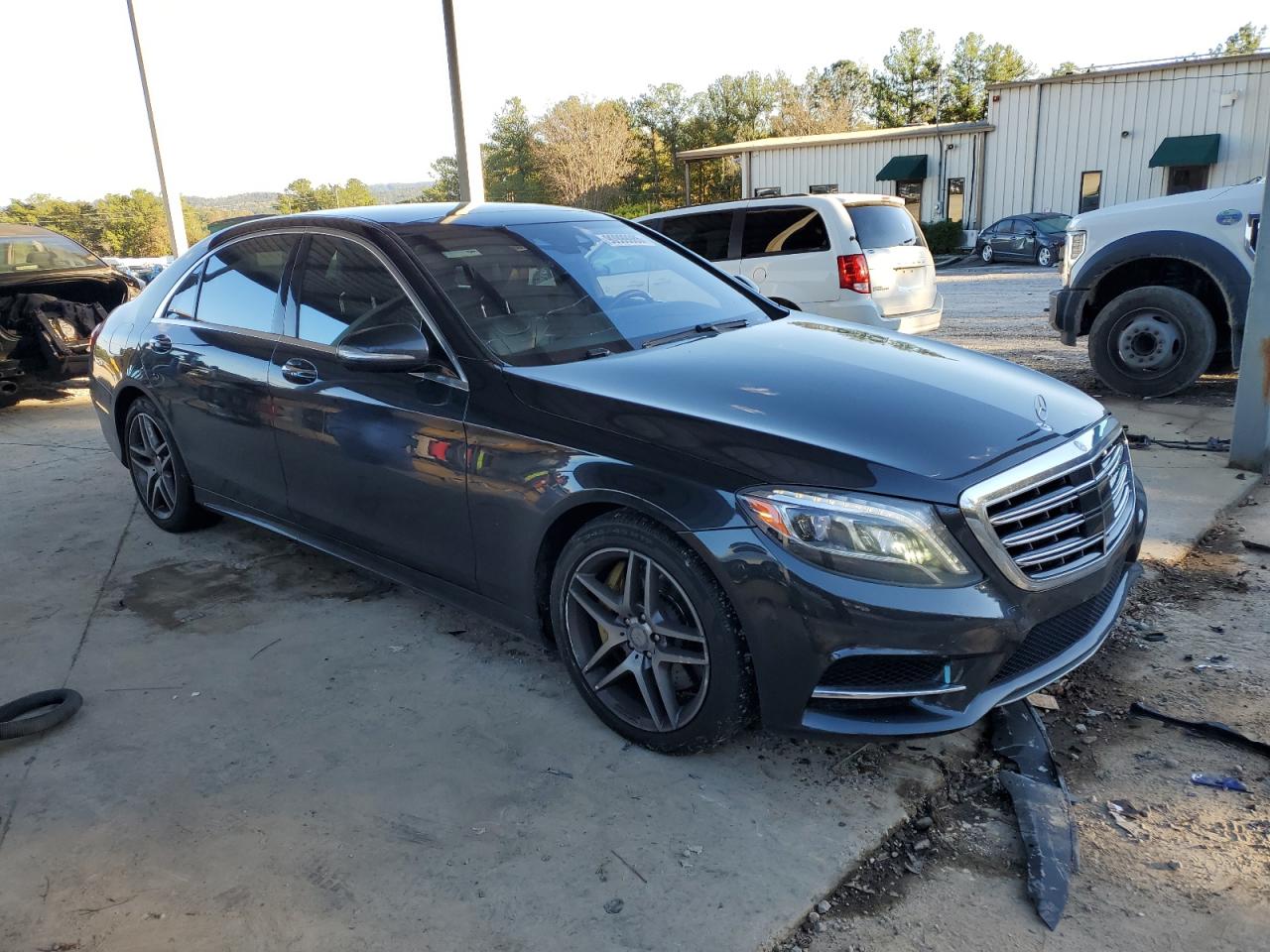 2014 Mercedes-benz S 550 Black vin: WDDUG8CBXEA009949