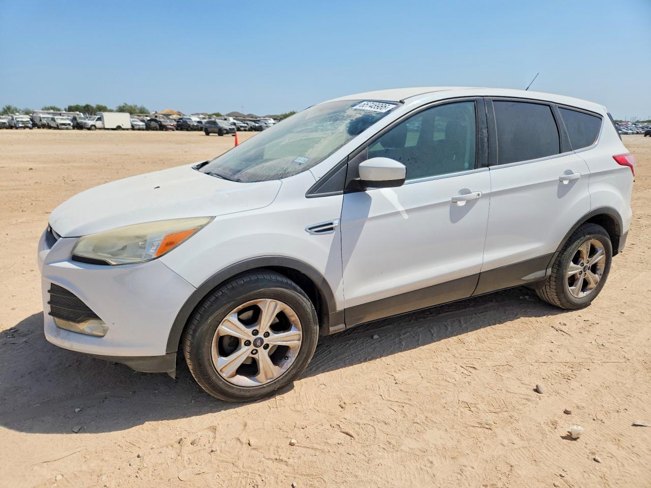 2014 Ford Escape Se White vin: 1FMCU0GX1EUA47439