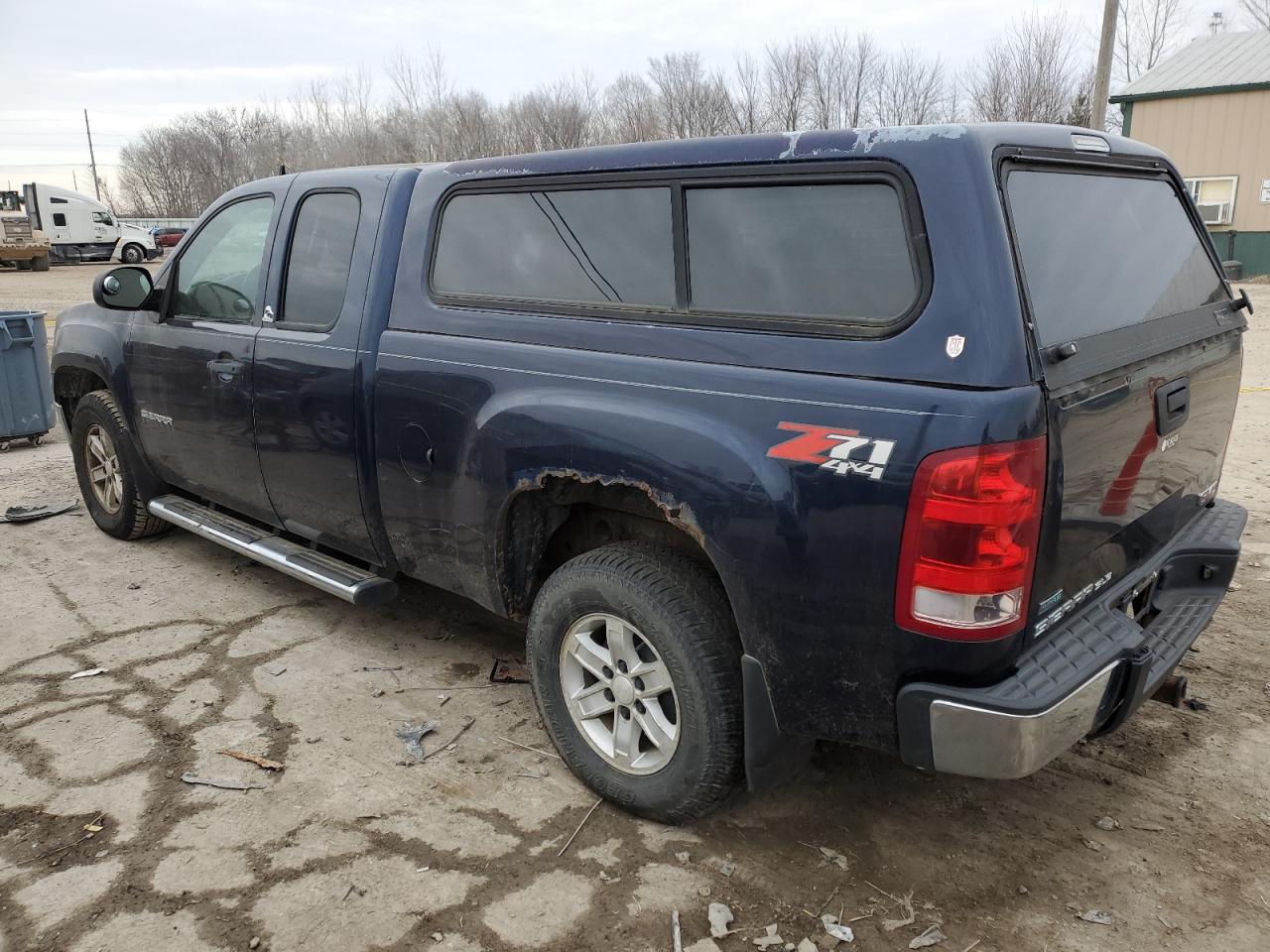 2010 Gmc Sierra K1500 Sle Синий vin: 1GTSKVE33AZ175004