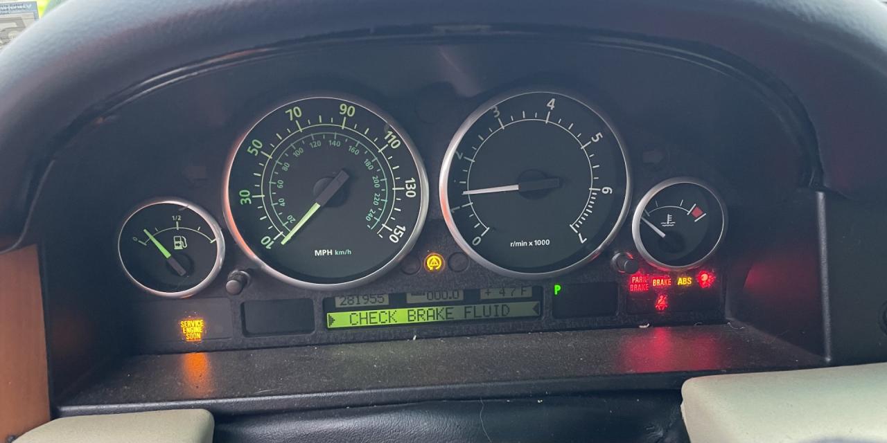 2005 Land Rover Range Rover Hse Синий vin: SALME114X5A190846