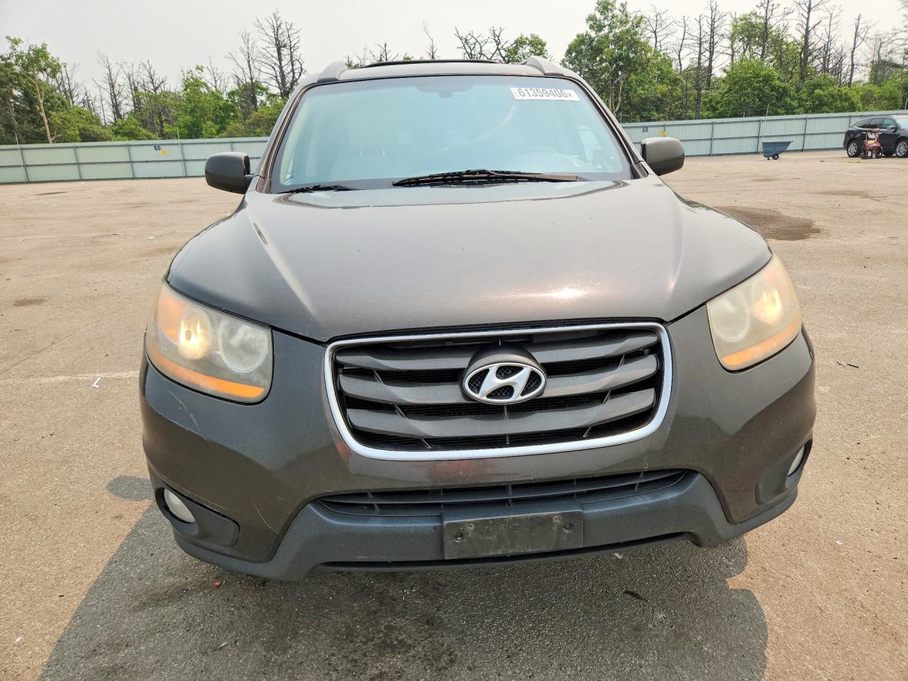 2011 Hyundai Santa Fe Limited Brown vin: 5XYZKDAG3BG010510