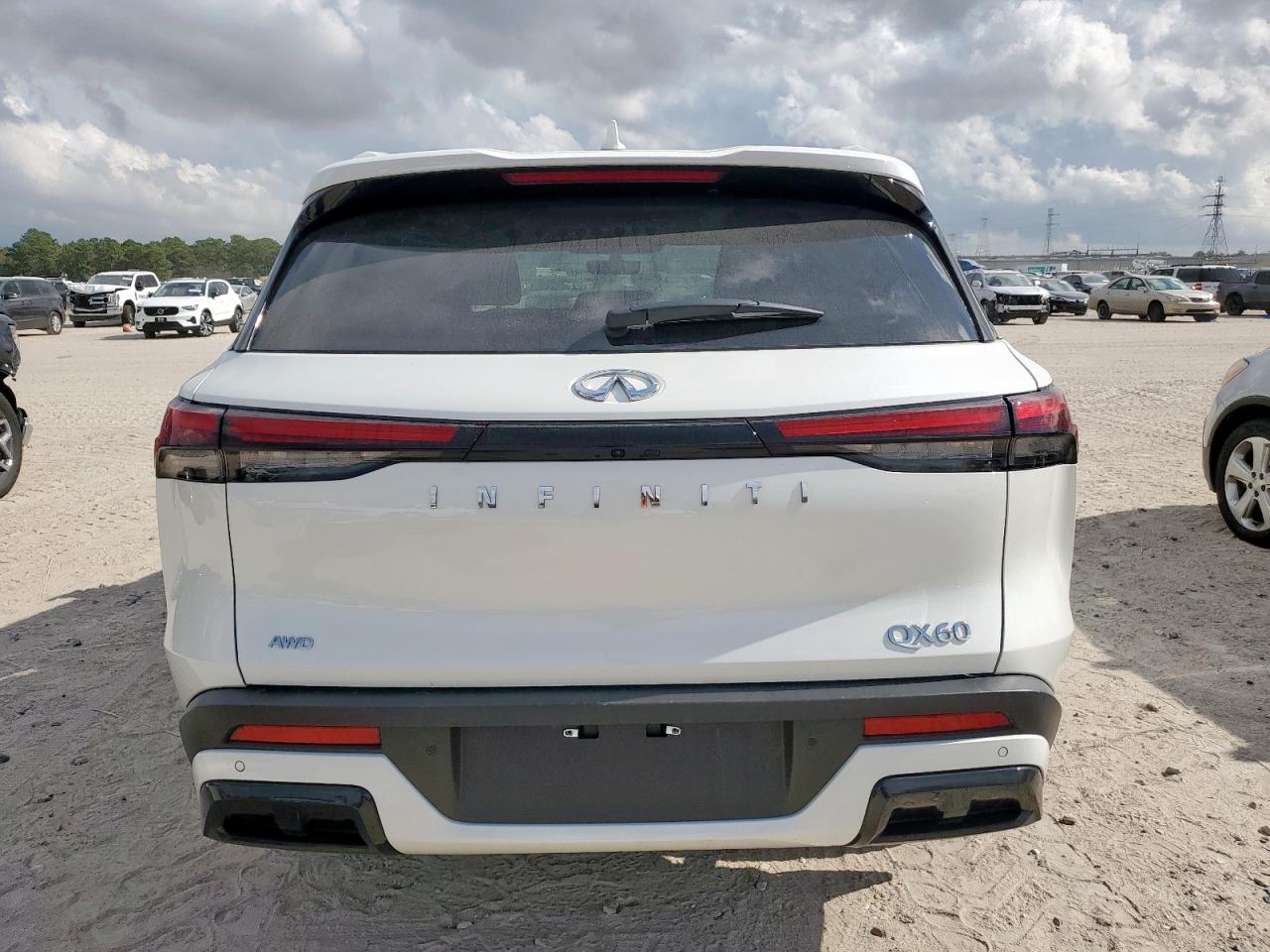 2025 Infiniti Qx60 Luxe Белый vin: 5N1AL1FS8SC345784
