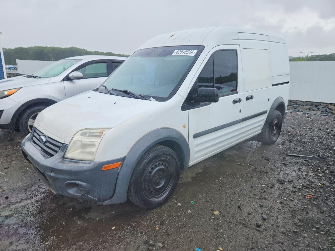 2013 Ford Transit Connect Xl White vin: NM0LS7CN8DT159423