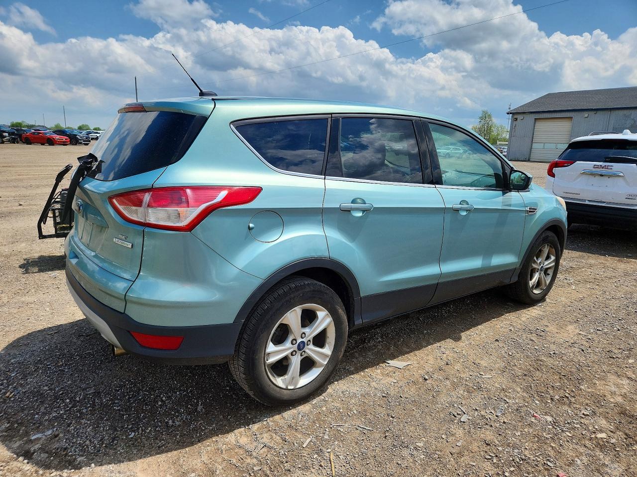 2013 Ford Escape Se Blue vin: 1FMCU0GX2DUB27184