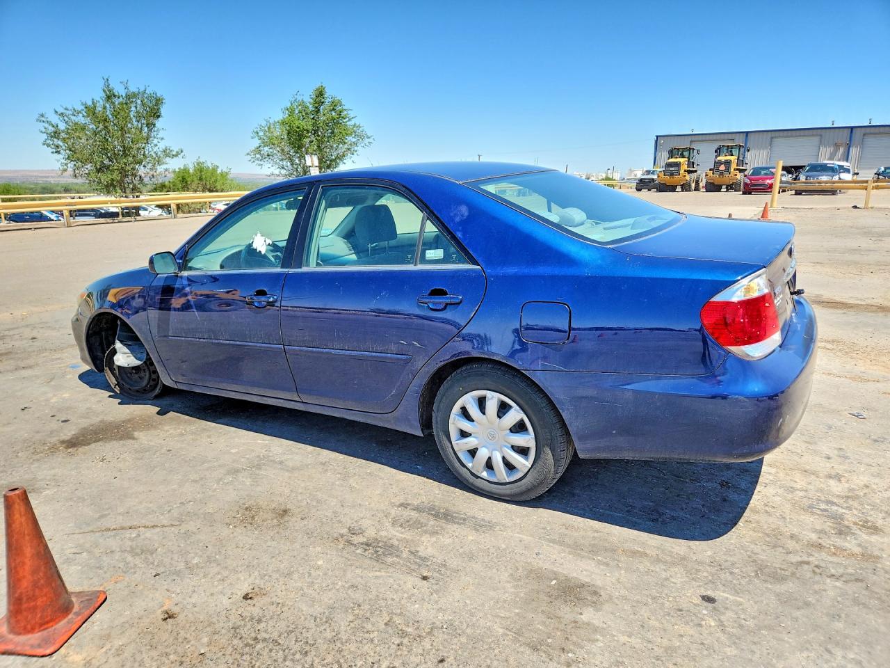 2006 Toyota Camry Le Синий vin: 4T1BE32K56U140505