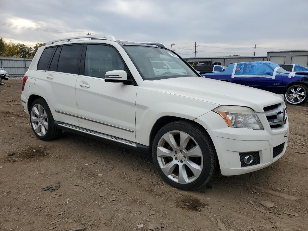 2010 Mercedes-benz Glk 350 4matic White vin: WDCGG8HB3AF372942