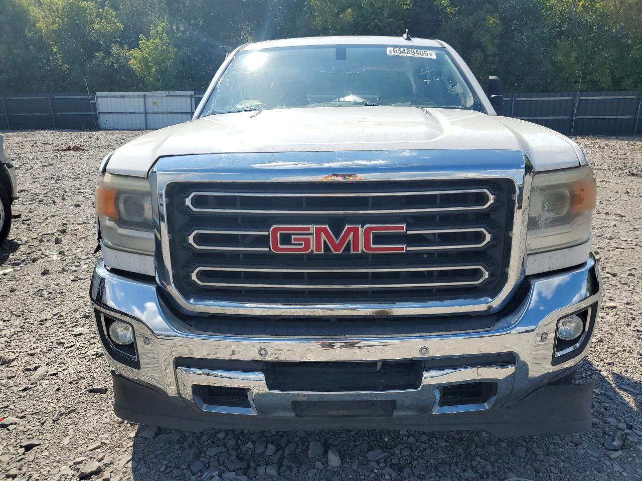 2015 Gmc Sierra K2500 Heavy Duty White vin: 1GT12XE84FF110769