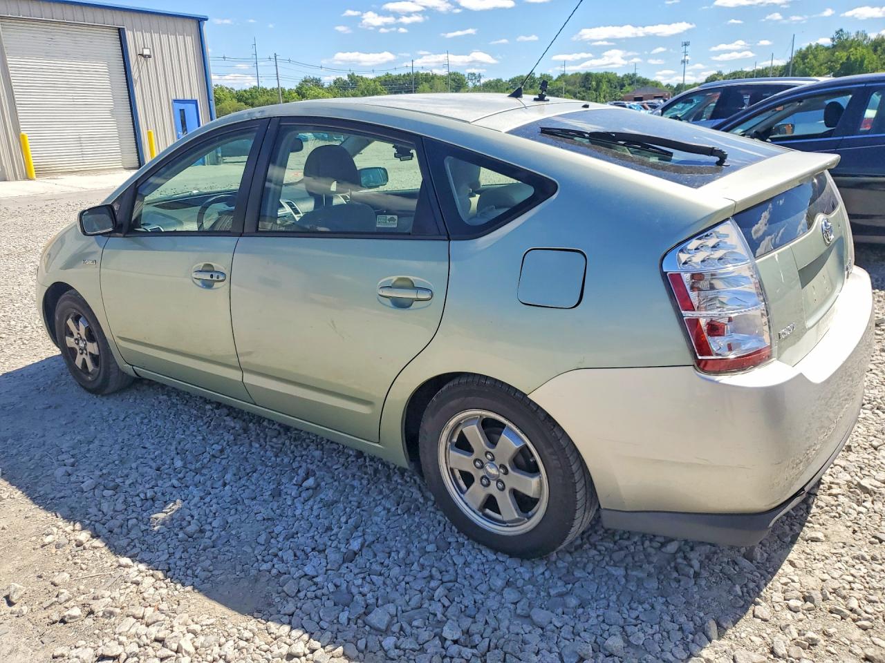 2009 Toyota Prius Base Зеленый vin: JTDKB20U793524520