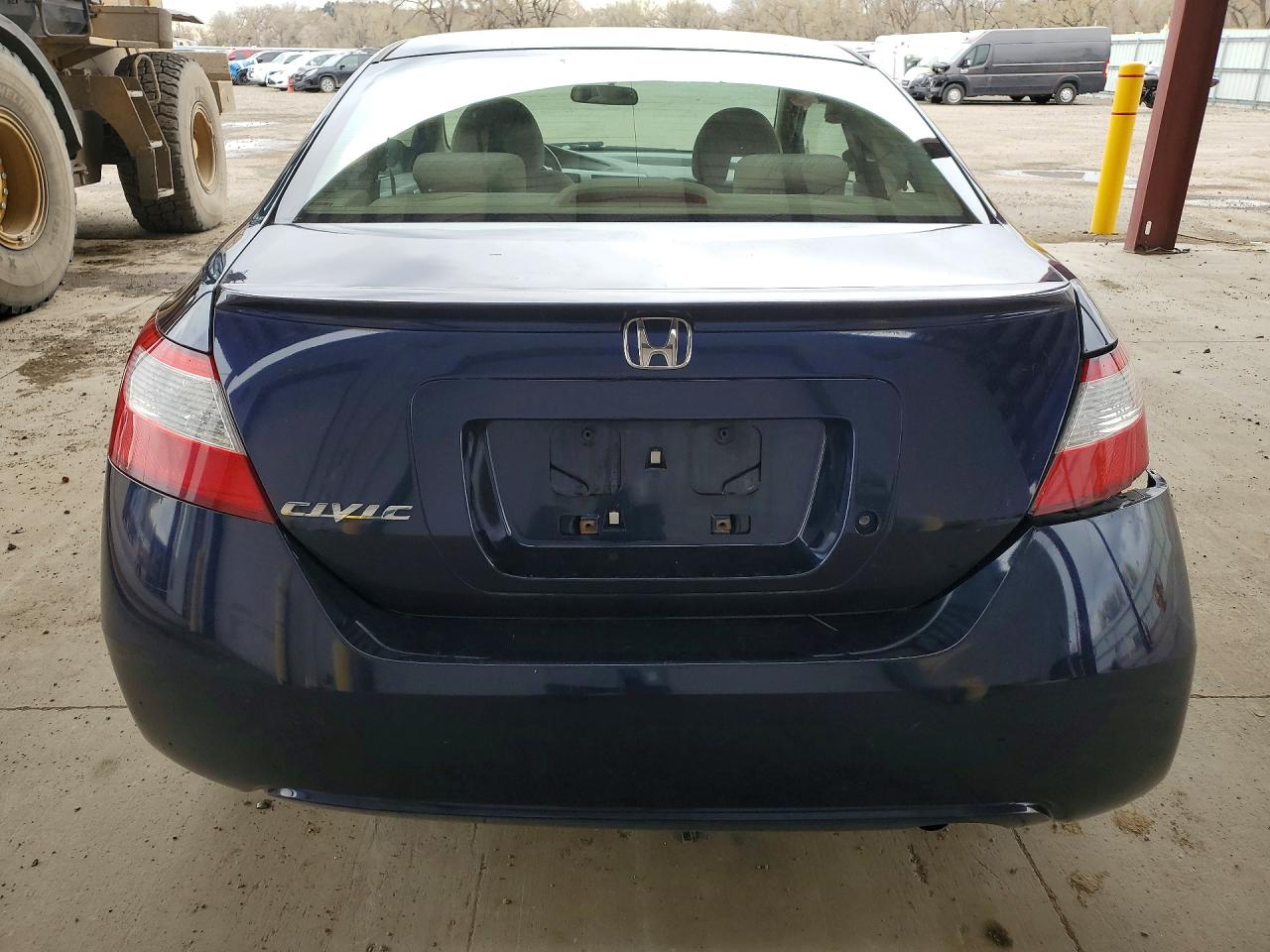 2006 Honda Civic Lx Blue vin: 2HGFG12606H583933