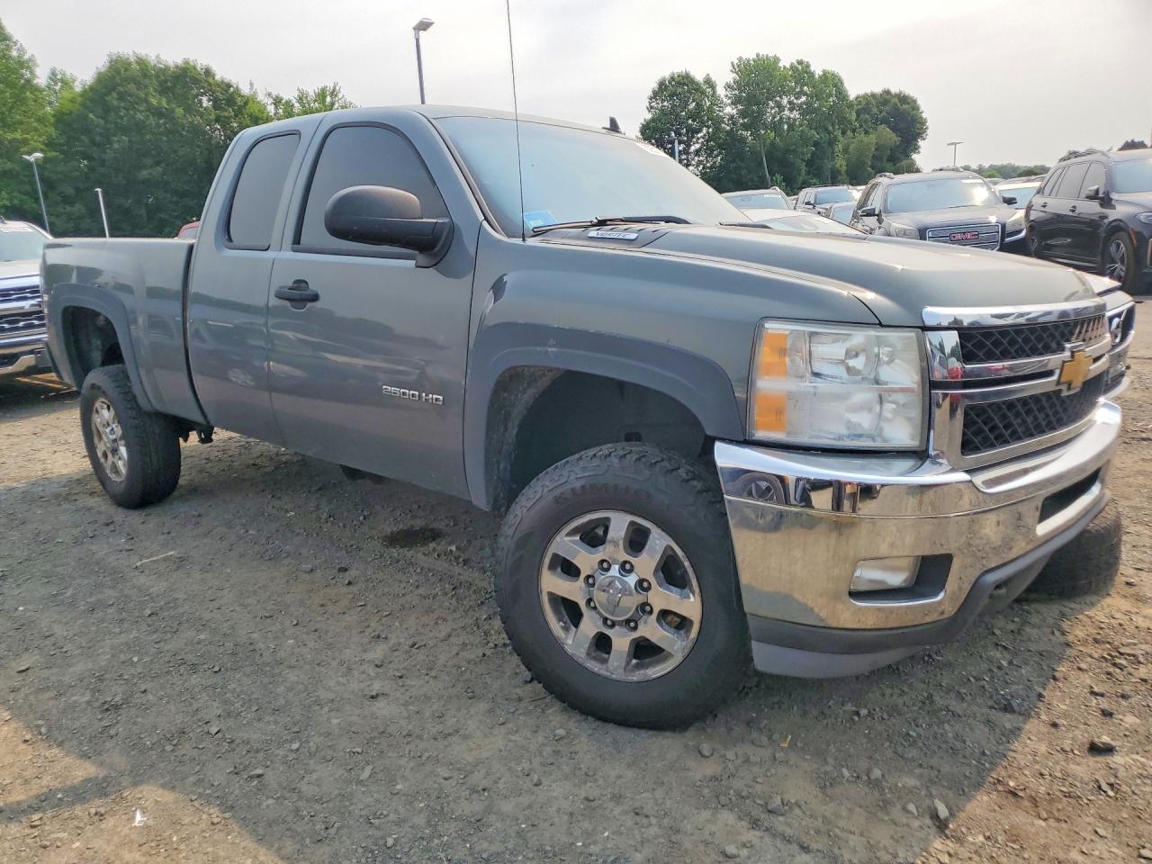 2011 Chevrolet Silverado K2500 Heavy Duty Lt Gray vin: 1GC2KXEG3BZ395372