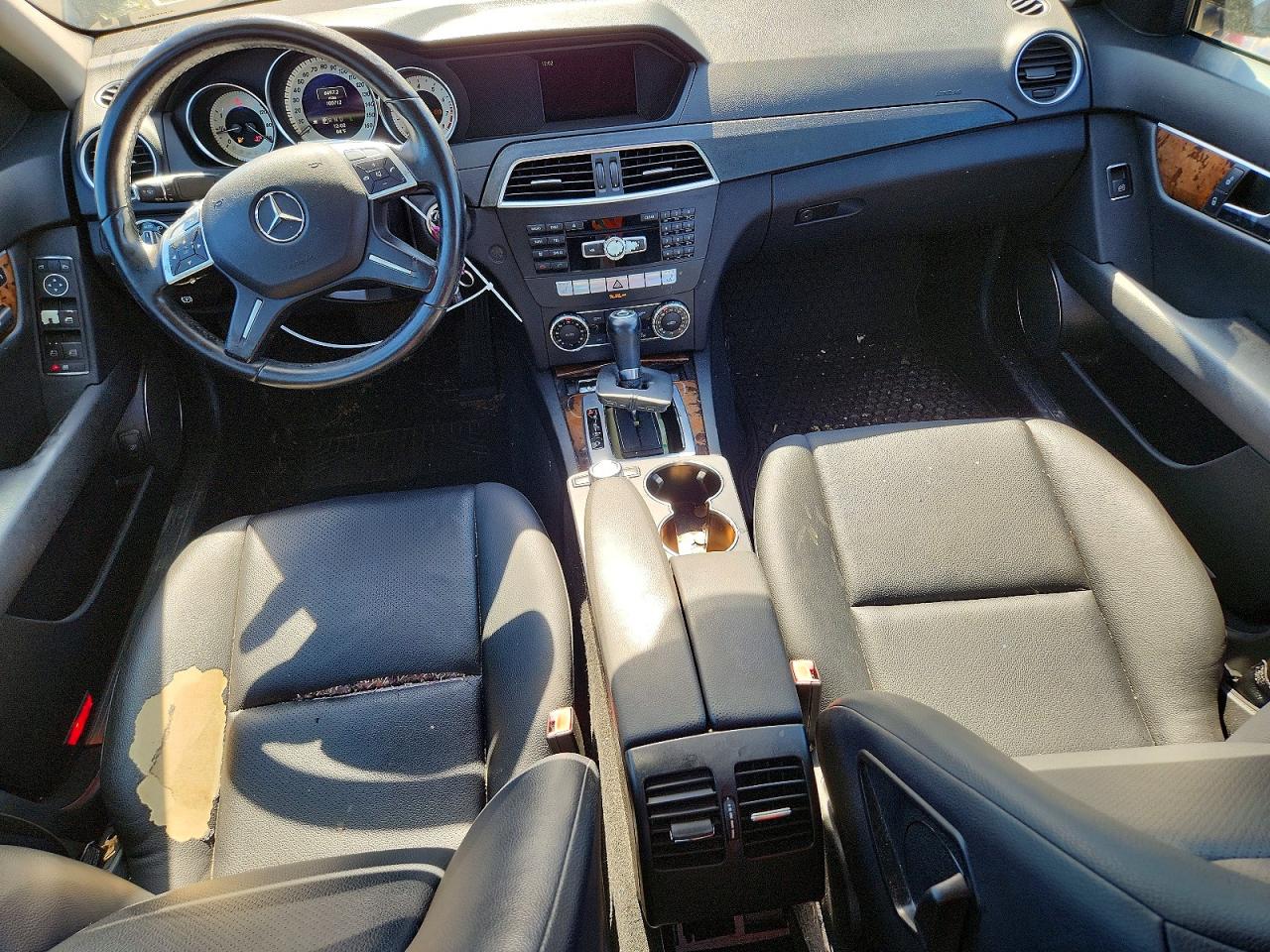 2013 Mercedes-benz C 250 Black vin: WDDGF4HB5DR273078