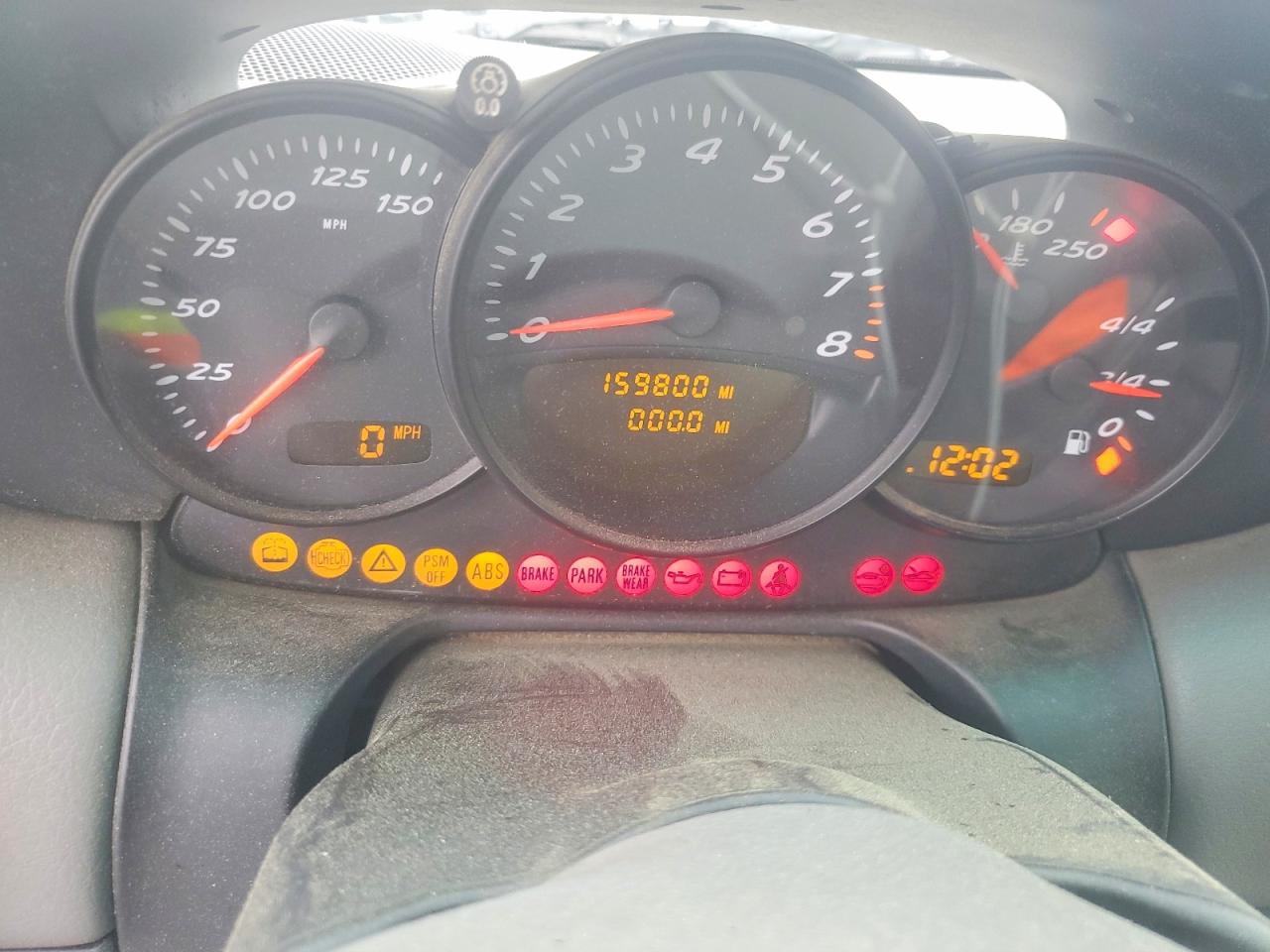 2004 Porsche Boxster Blue vin: WP0CA29854S620657