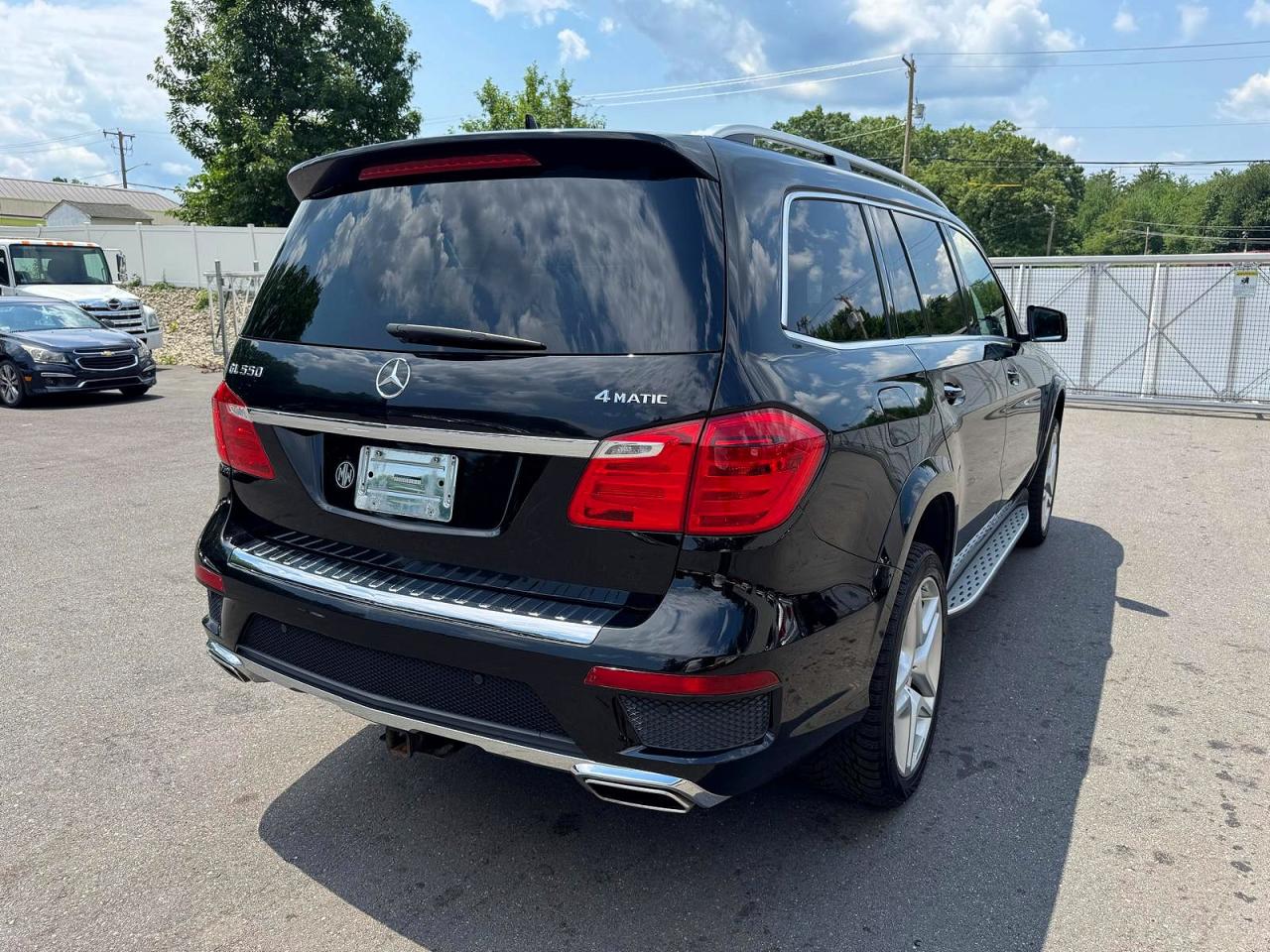 2015 Mercedes-benz Gl 550 4matic Black vin: 4JGDF7DE7FA506941