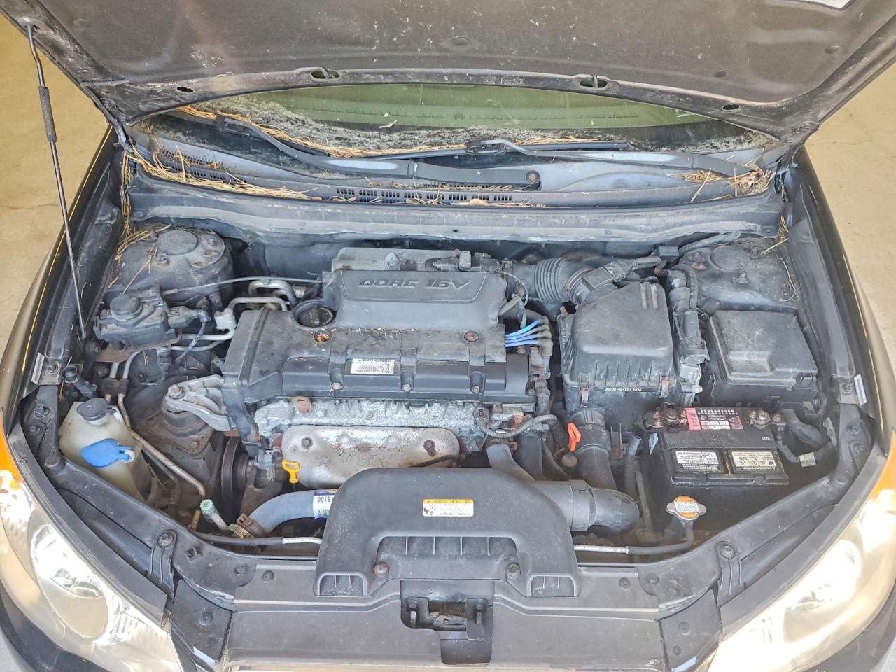 2008 Hyundai Elantra Gls Black vin: KMHDU46D48U486951
