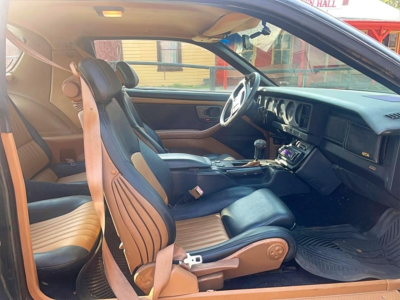 1988 Pontiac Firebird Trans Am Черный vin: 1G2FW218XJL246566