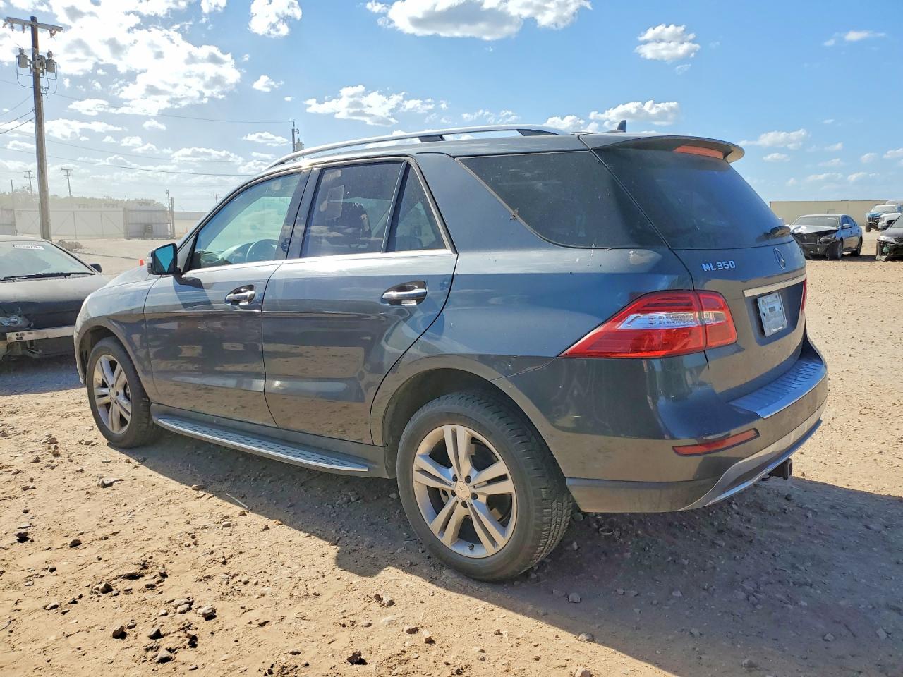 2013 Mercedes-benz Ml 350 Bluetec Gray vin: 4JGDA2EB4DA156011