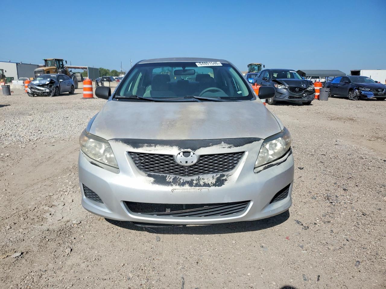 2009 Toyota Corolla Base Серебряный vin: JTDBL40E899044503