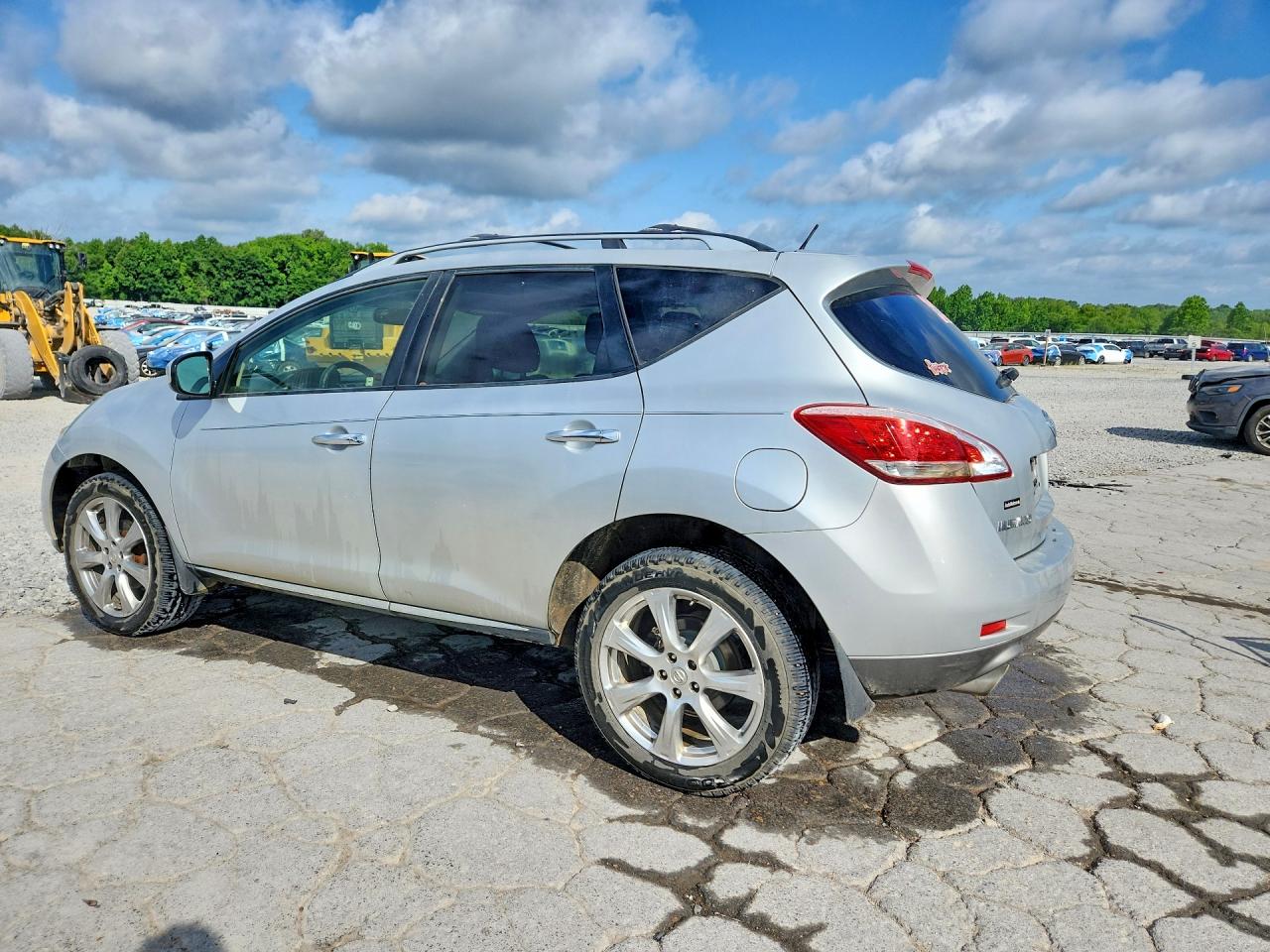 2013 Nissan Murano S Silver vin: JN8AZ1MU7DW209529