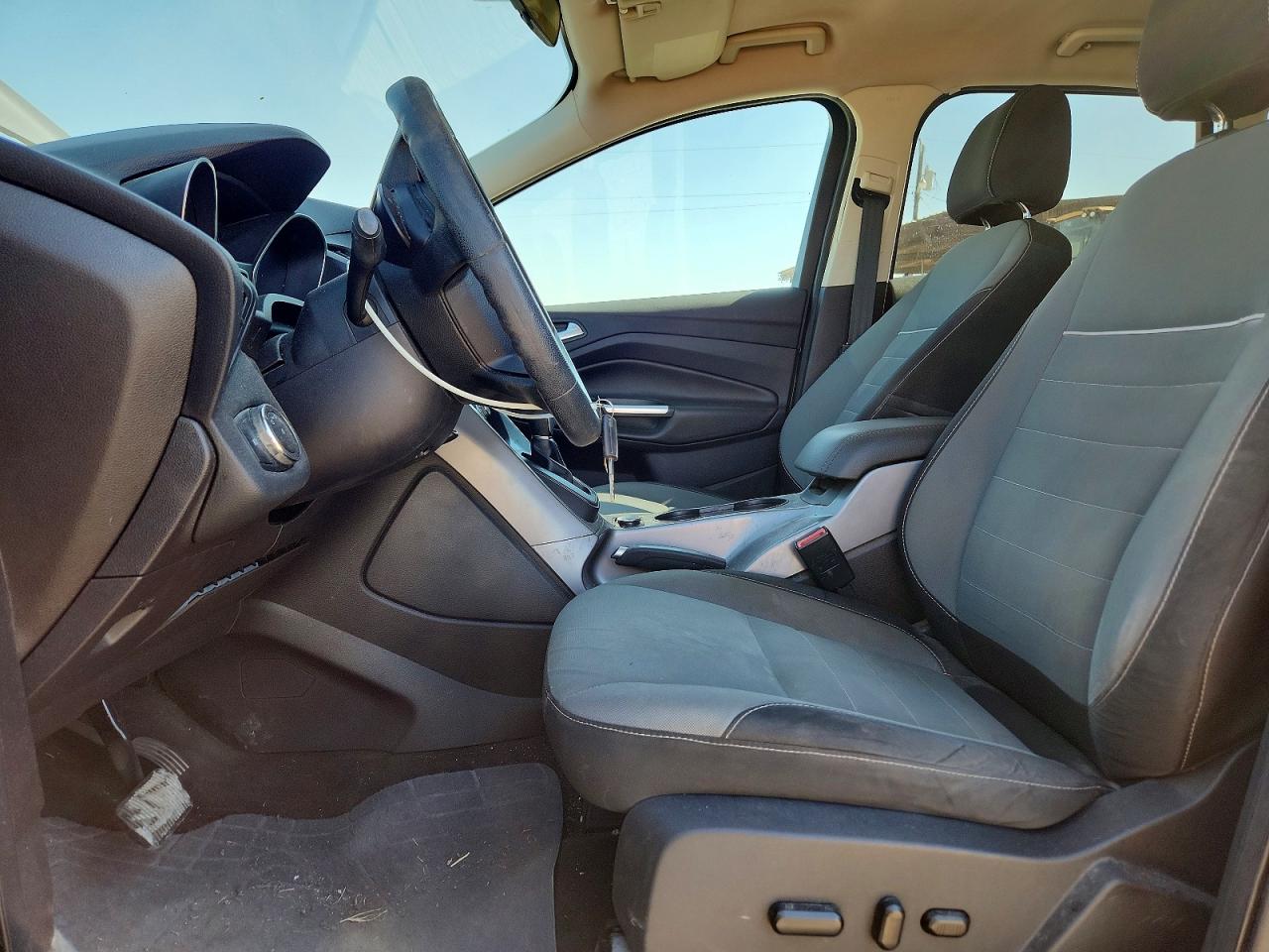 2015 Ford Escape Se Gray vin: 1FMCU9GX4FUA54004