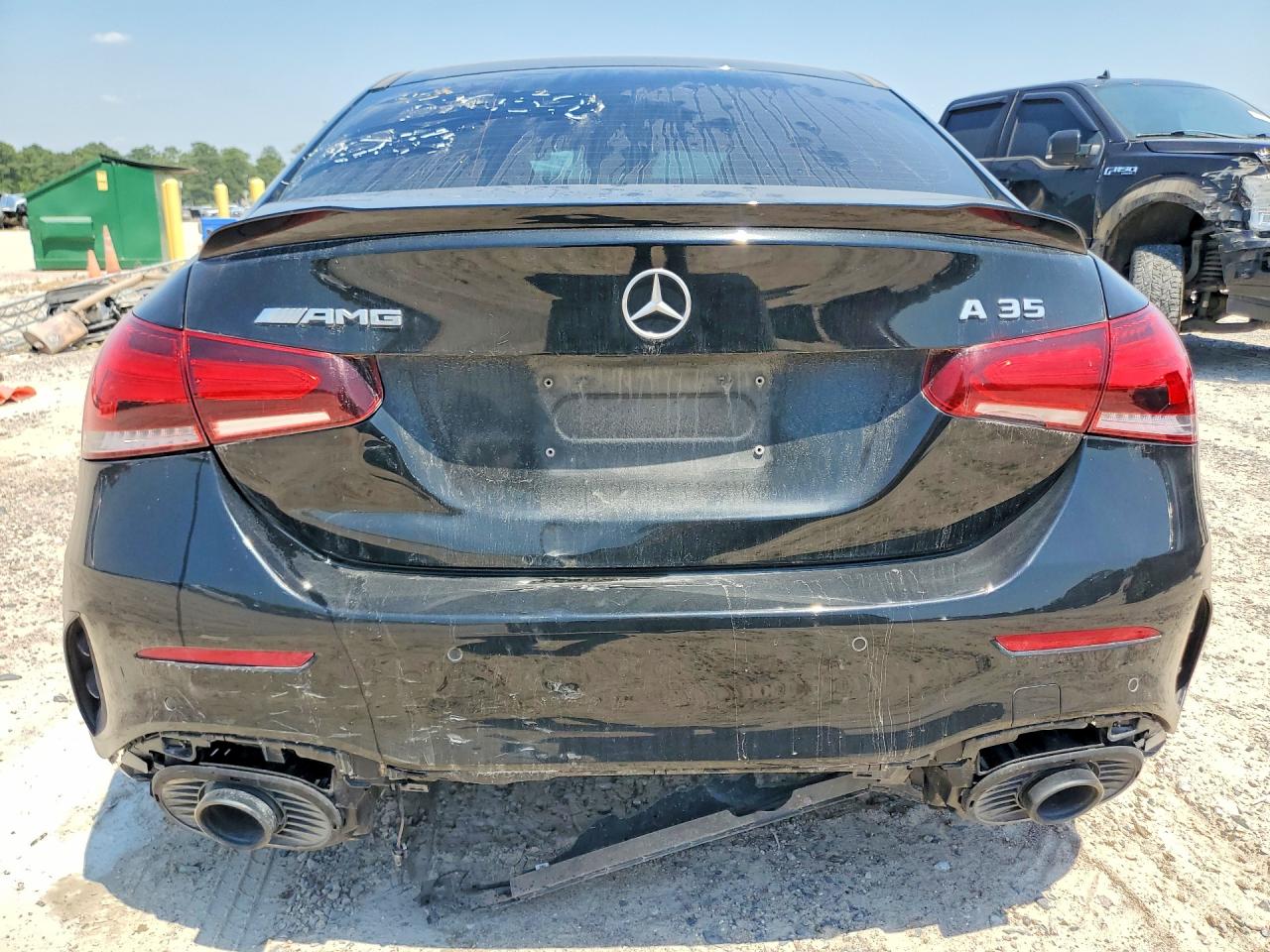 2021 Mercedes-benz A 35 Amg Черный vin: W1K3G5BB8MJ321245