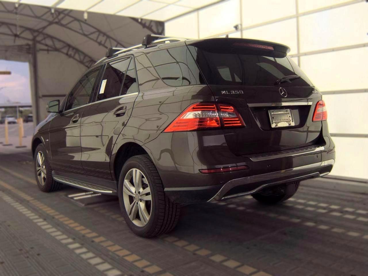 2012 Mercedes-benz Ml 350 4matic Brown vin: 4JGDA5HB8CA082457