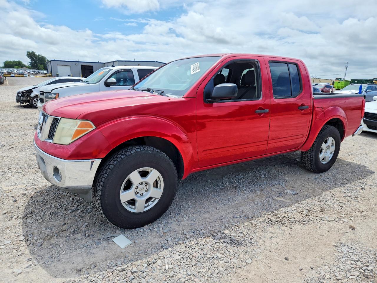 2006 Nissan Frontier Se Red vin: 1N6AD07U16C468969