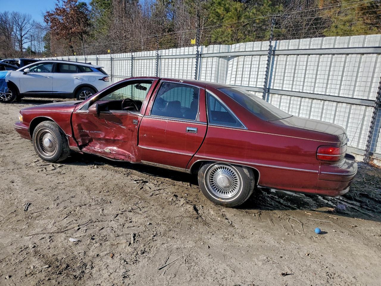 1992 Chevrolet Caprice Classic Ltz Бордовый vin: 1G1BN53E1NR101879