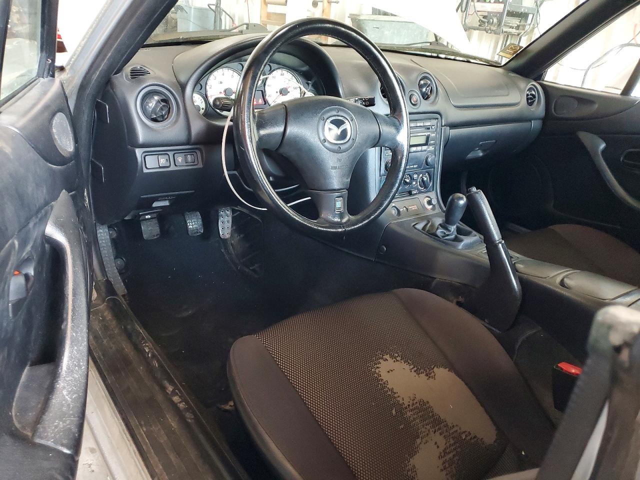 2001 Mazda Mx-5 Miata Base Silver vin: JM1NB353110218616