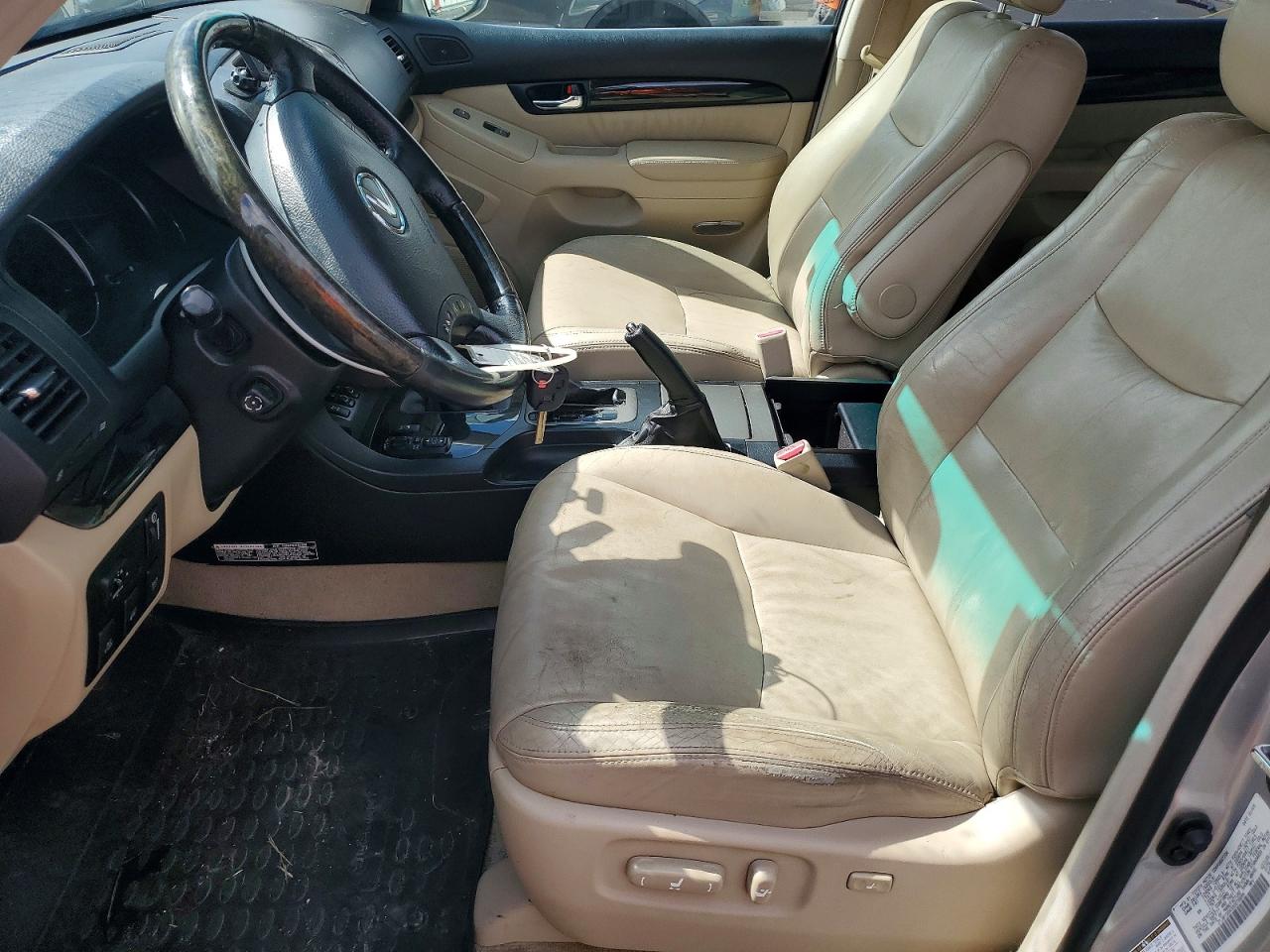 2005 Lexus Gx 470 Silver vin: JTJBT20X350076695