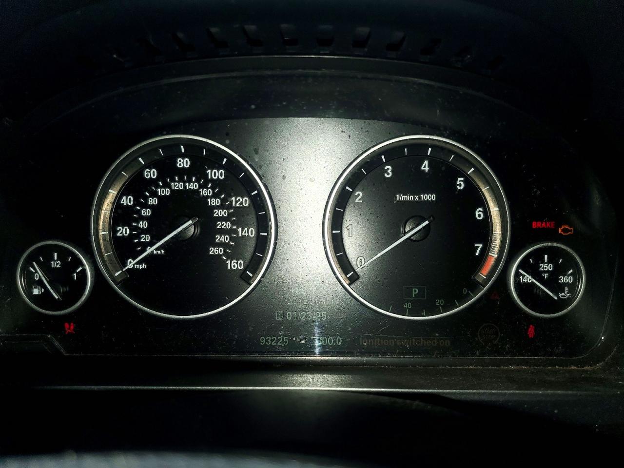 2014 Bmw 528 Xi Угольный vin: WBA5A7C52ED616119