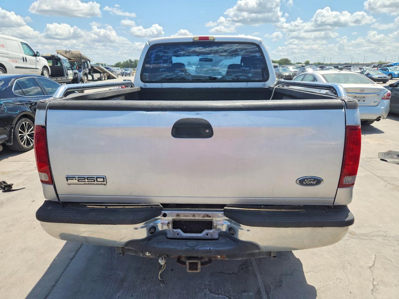 2005 Ford F250 Super Duty Silver vin: 1FTSW20P15ED09762