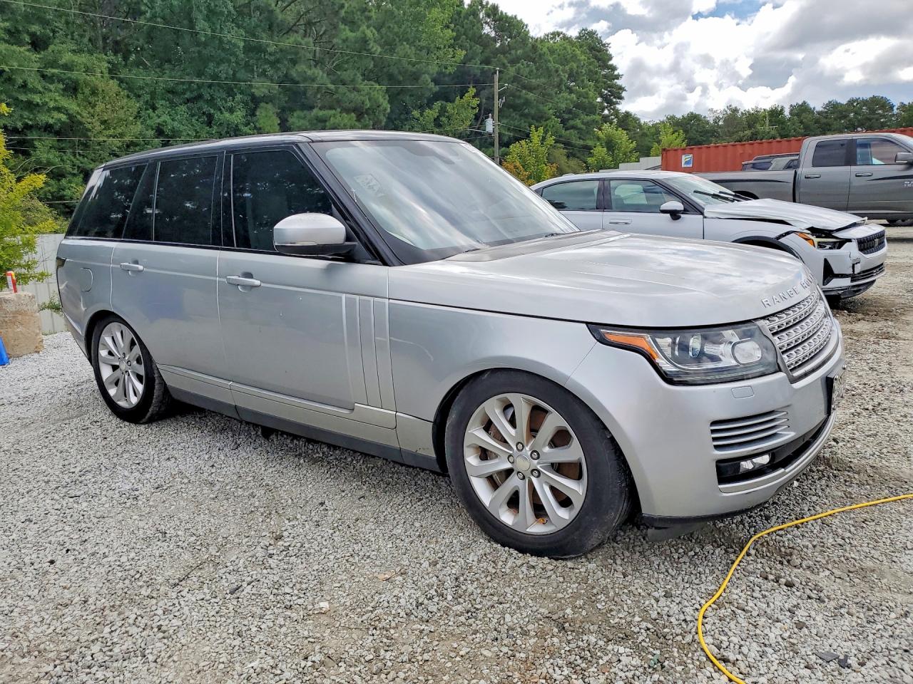 2013 Land Rover Range Rover Hse Silver vin: SALGS2DF7DA100379