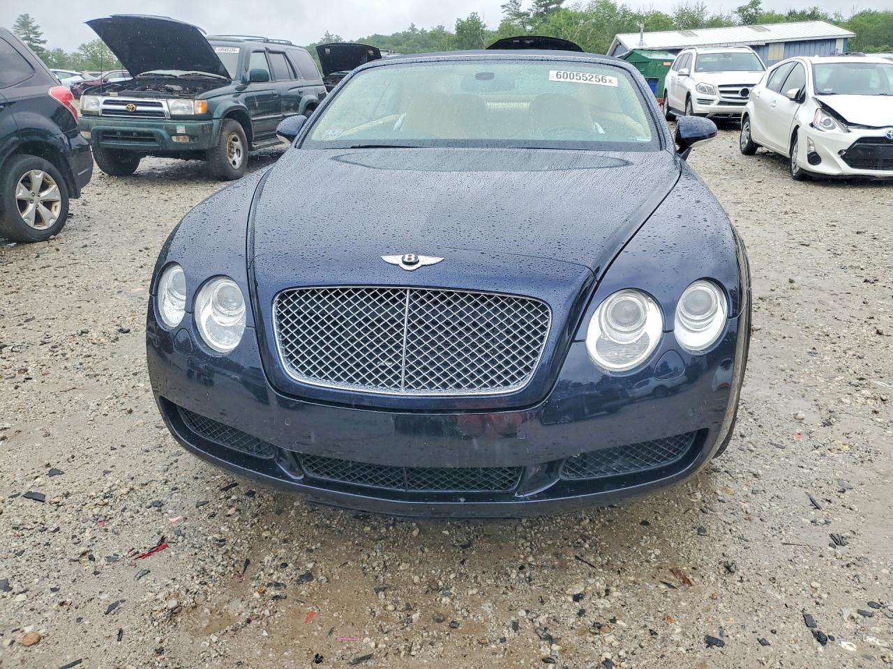 2007 Bentley Continental Gtc Blue vin: SCBDR33W07C044133