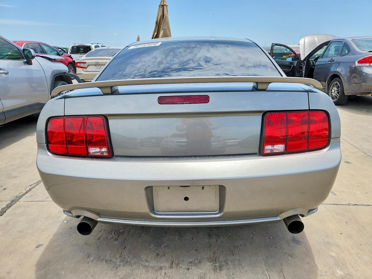 2009 Ford Mustang Gt Gray vin: 1ZVHT82H695106879
