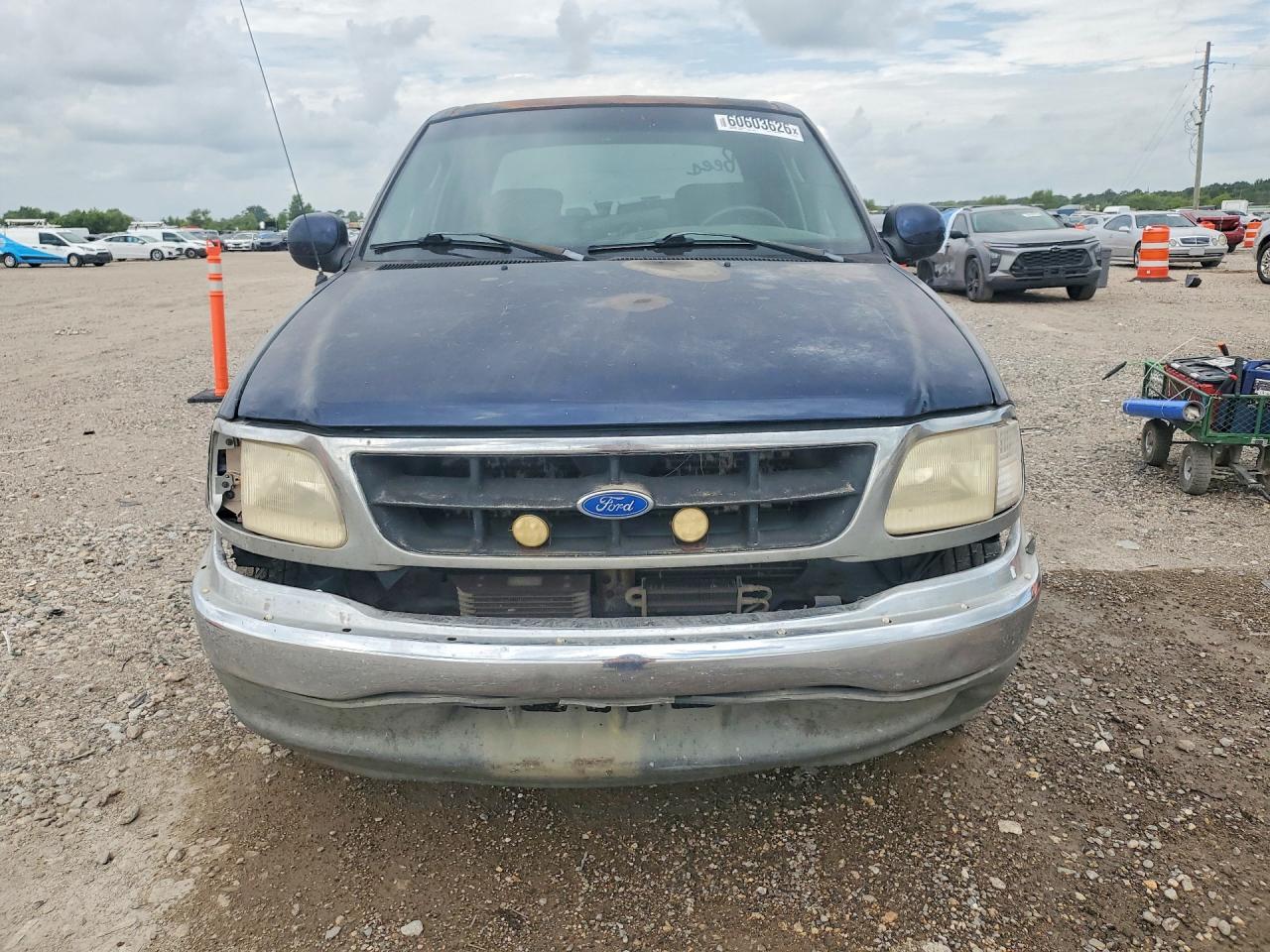 2003 Ford F150 Supercrew Blue vin: 1FTRW07653KC69765