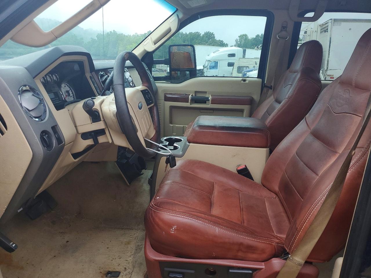 2008 Ford F450 Super Duty Blue vin: 1FTXW43R38EC30015