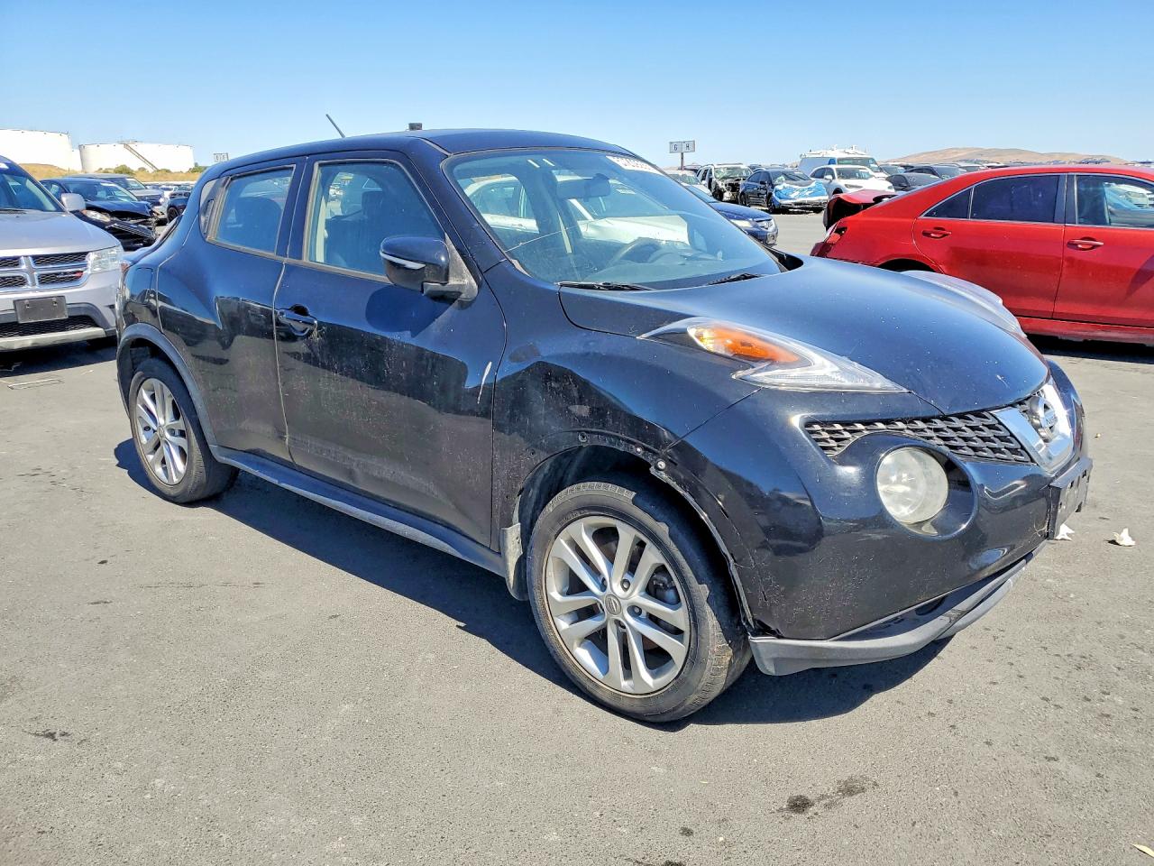 2015 Nissan Juke S Черный vin: JN8AF5MR8FT504364