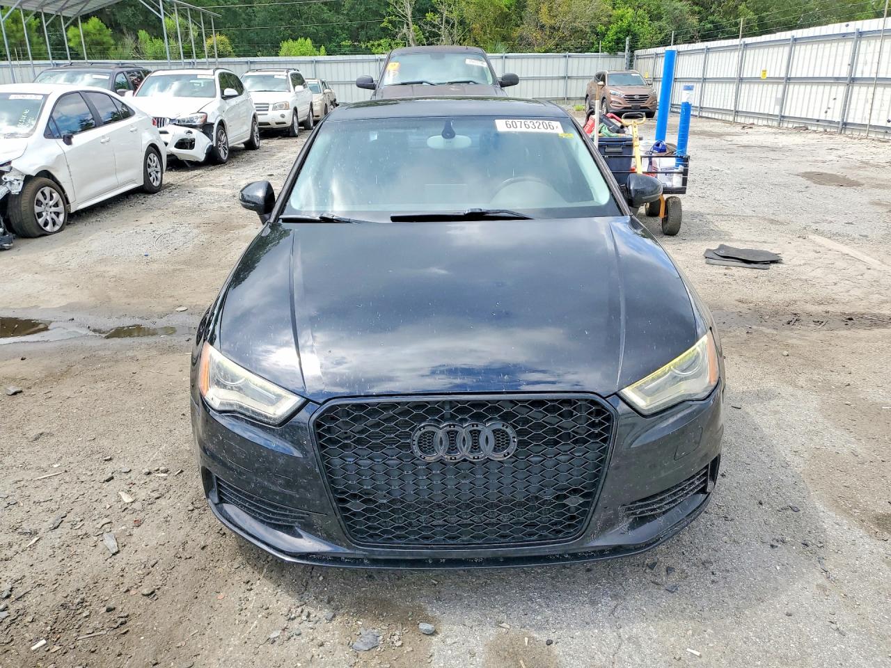 2015 Audi A3 Premium Черный vin: WAUACGFF4F1005654